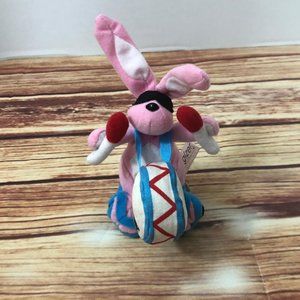 Vintage 1997 Eveready Energizer Battery Bunny Plush 7" Beanbag Toy 90's